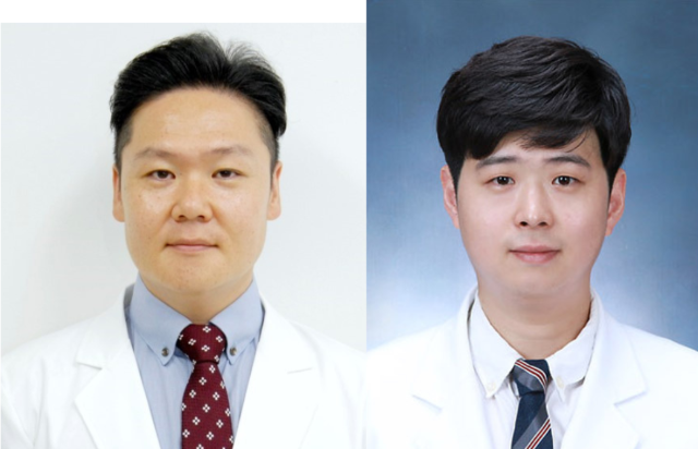 ▲ 왼쪽부터 곽봉섭 교수, 김보해 교수.ⓒ동국대 WISE캠퍼스