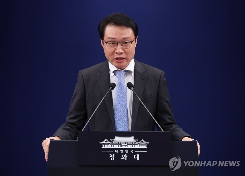 ▲ 이규연 청와대 홍보소통수석. ⓒ연합뉴스