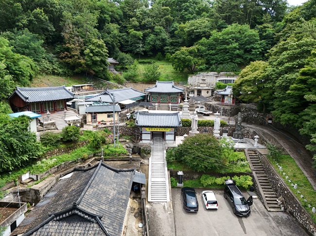 ▲ 감로사 전경. ⓒ삼척시