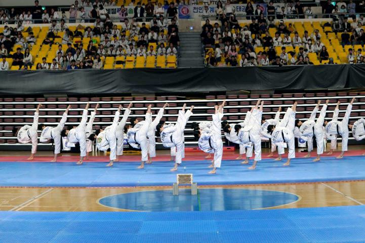 ▲ 백석대 총장배 전국 태권도대회 모습.ⓒ백석대