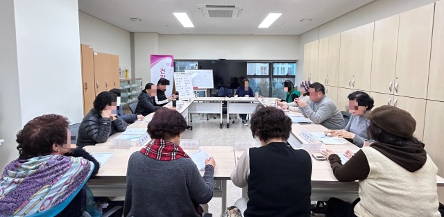 ▲ 광명시 시민건강리더 양성교육 모습. ⓒ광명시 제공