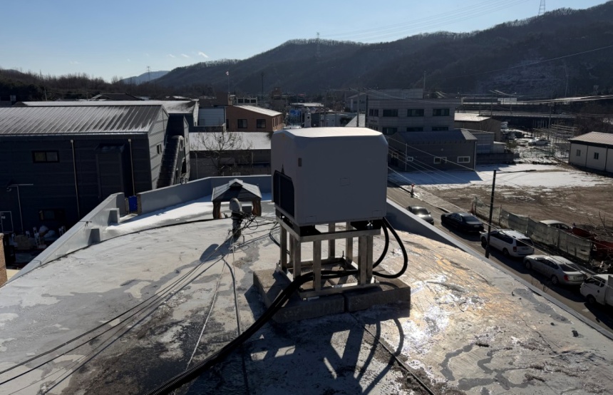 ▲ 하남시는 AI 드론 스테이션을 활용해 산불을 감시한다 ⓒ하남시 제공