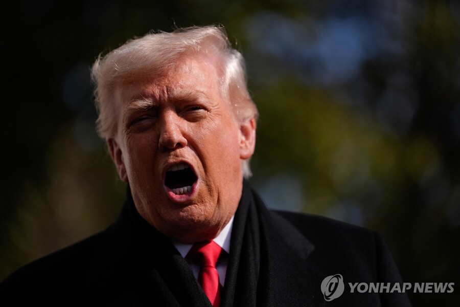 ▲ 트럼프 대통령.ⓒEPA 연합뉴스