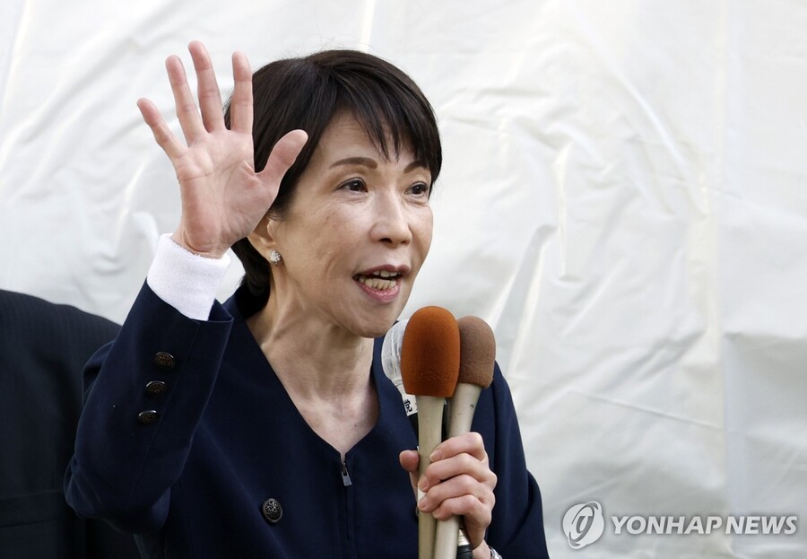 ▲ 선거 유세하는 다카이치 사나에 일본 총리.ⓒ도쿄 EPA=연합뉴스