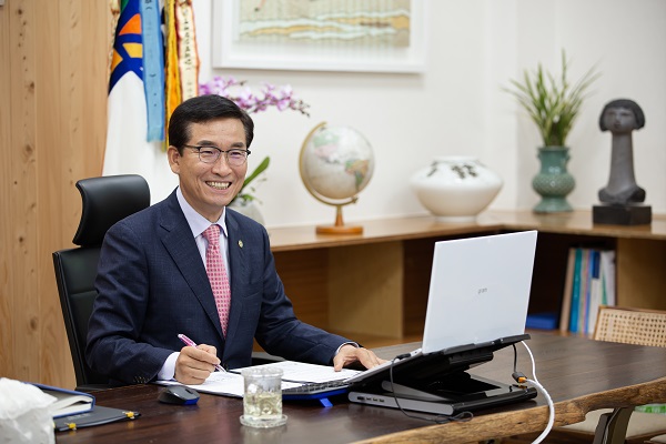 ▲ 윤건영 충북도교육감.