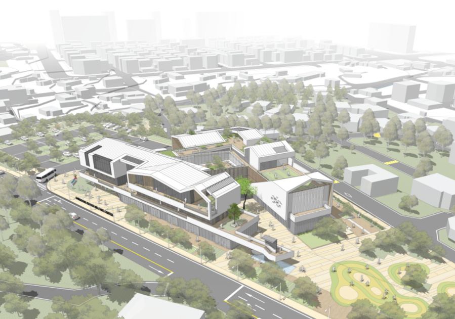 ▲ 강동노인종합복지관 조감도ⓒ