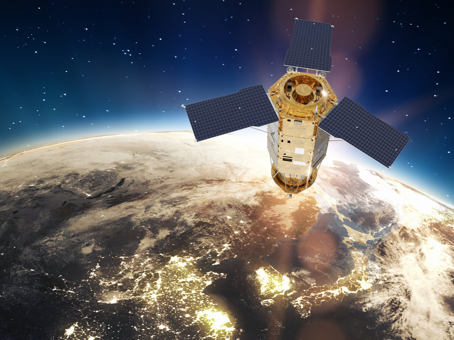 ▲ KAI가 본체개발을 주관한 다목적실용위성 7호 ⓒKAI