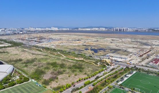 ▲ 송도국제도시 11공구 전경 ⓒ인천경제청 제공