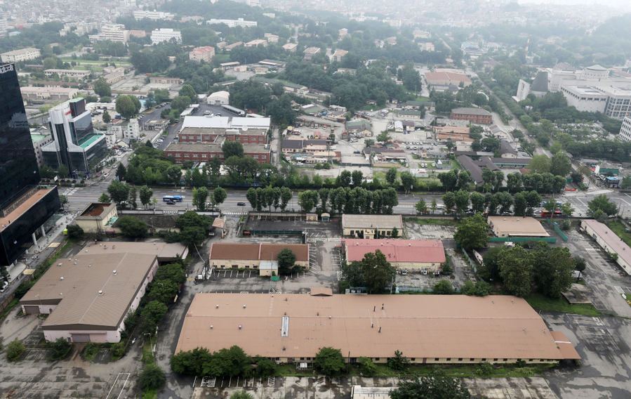 ▲ 용산캠프킴 전경. ⓒ뉴시스