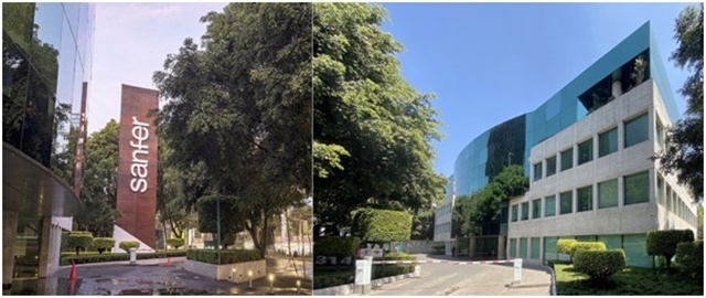 ▲ 멕시코에 있는 산페르 본사. ⓒ한미약품