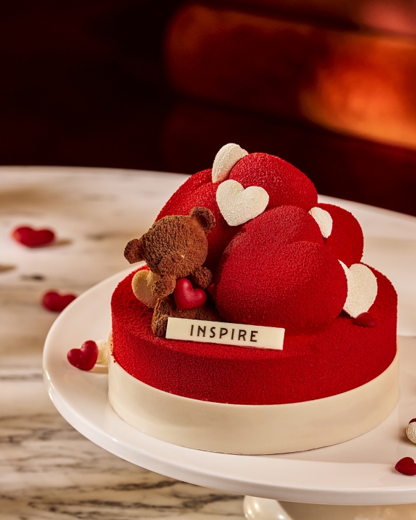 ▲ ‘스윗 밸런타인 무스 케이크’ⓒ인스파이어 엔터테인먼트 리조트