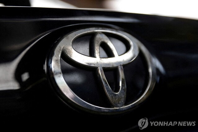 ▲ 도요타자동차 로고. 출처=로이터ⓒ연합뉴스