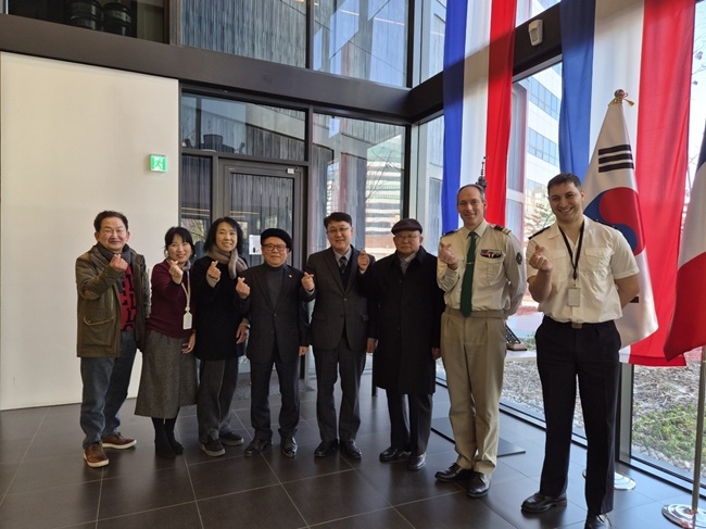 홍천군청 복지과·홍천문화원, 주한 프랑스대사관 초청 행사 참석