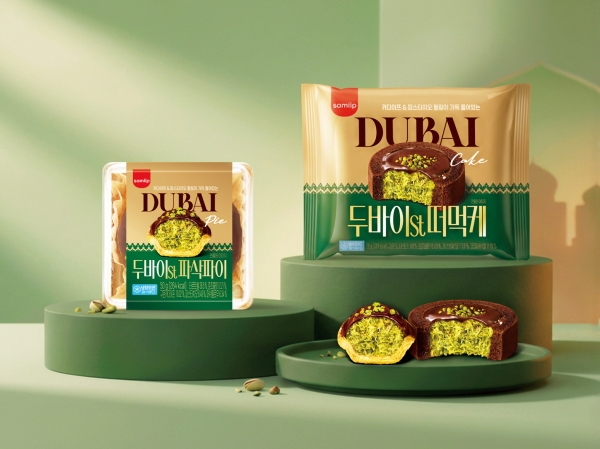 ▲ 두바이 스타일 파이∙케이크 ⓒ삼립