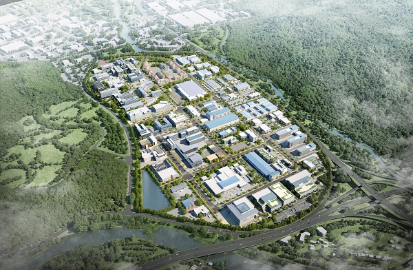 ▲ 제천 제4산업단지 조감도.