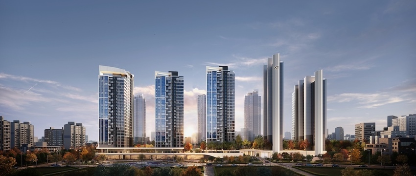 ▲ 송파한양2차 재건축 단지 투시도. ⓒGS건설