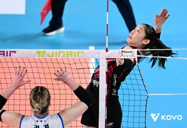 ▲ 인쿠시가 팀 내 최다인 10점을 기록했지만, 정관장은 6연패에 빠졌다.ⓒKOVO 제공