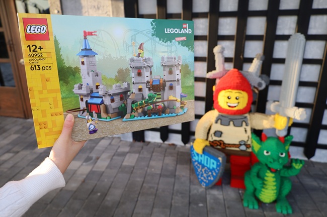 ▲ 레고랜드 한정(LEGOLAND Exclusive) 라인업의 최신 제품인 40952 레고랜드 캐슬(LEGOLAND Castle)이 1일 레고랜드 코리아 리조트에서 정식 출시됐다. ⓒ레고랜드
