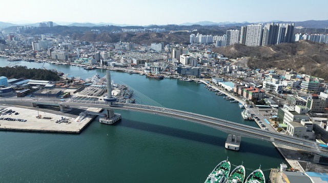 ▲ 포항 해오름대교 전경.ⓒ포항시