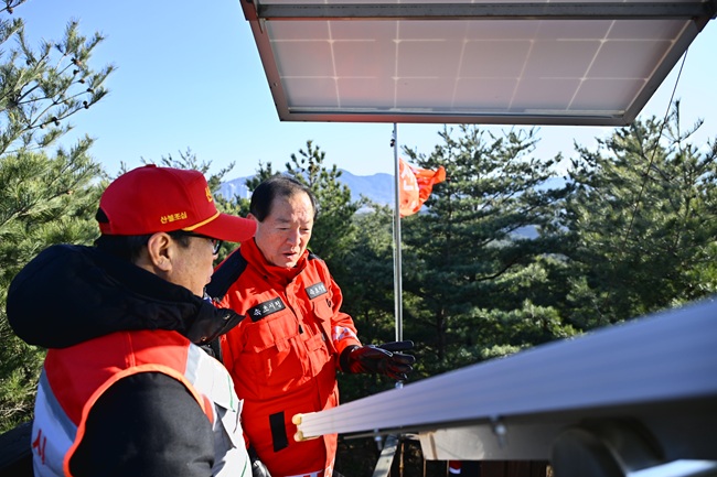 속초시, 산불위기경보 '경계' 발령에 따른 현장 대응 강화나서