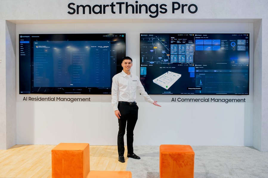 ▲ 삼성전자가 미국 라스베이거스에서 열리는 북미 최대 규모 공조 전시회 'AHR 엑스포'에 참가해 북미 지역에 특화된 공조 제품과 AI 기반의 통합 기기 관리 기능을 선보였다.ⓒ삼성전자