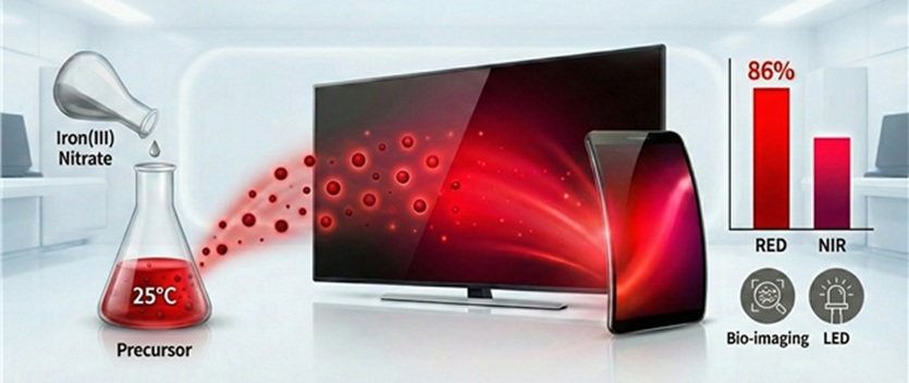 ▲ 철촉매 기반 고효율 탄소 양자점 상온·신속 합성 및 응용.ⓒ숙명여대