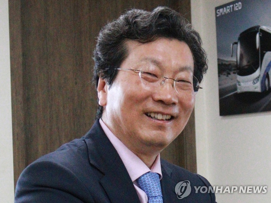 ▲ 강영권 전 에디슨모터스 대표. ⓒ연합뉴스