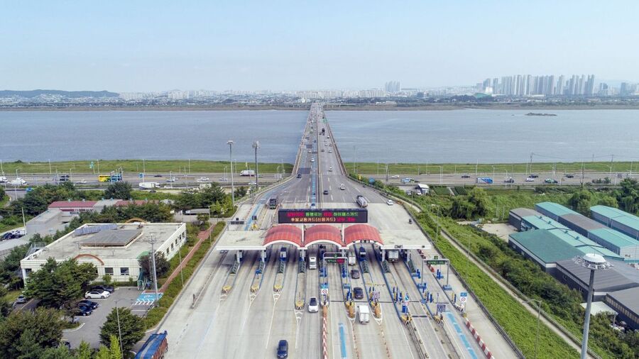 ▲ 일산대교 전경 ⓒ김포시 제공