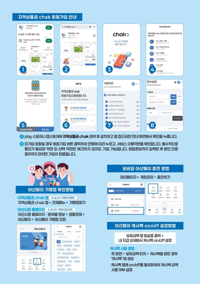 ▲ ‘설 명절, 아산페이로 먹GO·놀GO·자GO’ 캠페인 안내문.ⓒ아산시