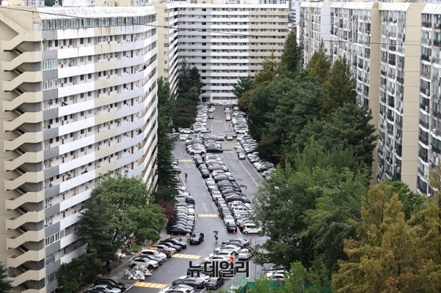 ▲ 재건축 아파트 단지 전경. ⓒ뉴데일리 DB