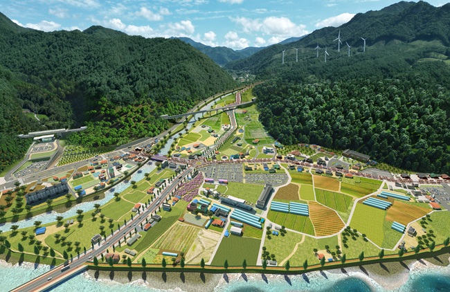 ▲ 백담 역세권 조감도. ⓒ인제군