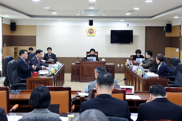 ▲ 인천시의회 행정안전위원회 ⓒ인천시의회 제공