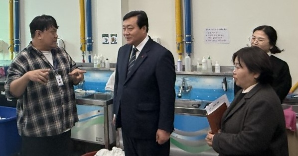 ▲ 홍성군이 장애인복지 현안에 대해 의견을 청취하고 있다.ⓒ홍성군