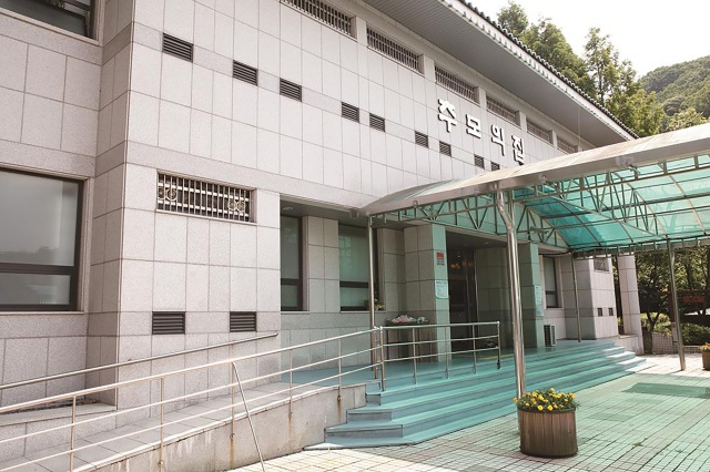 ▲ 성남시 시립 봉안시설인 하늘누리 제1추모원 전경. ⓒ성남시 제공