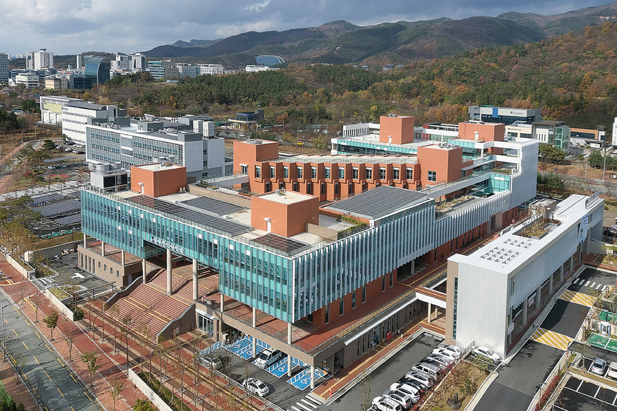 ▲ 대구한의대 혁신캠퍼스 및 한방병원 전경.ⓒ대구한의대