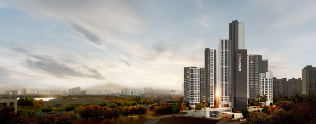 ▲ 노량진 은하맨션일대 가로주택정비사업 투시도. ⓒ쌍용건설