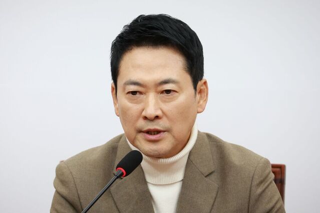 ▲ 장동혁 국민의힘 대표가 5일 서울 여의도 국회에서 현안 기자간담회를 하고 있다. 2026.02.05. ⓒ뉴시스