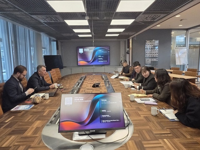 ▲ 포항시는 지난 3일(현지시각) 군나르 빌헬름센 트롬쇠 시장과 면담을 하고 있다.ⓒ포항시