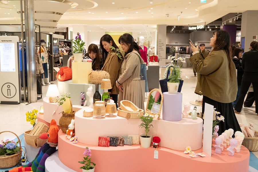 ▲ (율하아트거리 현대시티아울렛 팝업스토어).ⓒ대구시