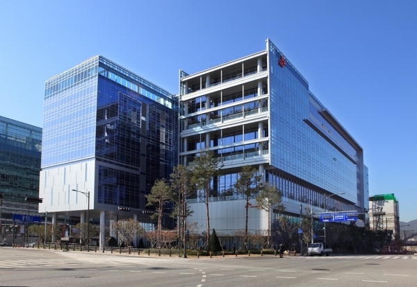 ▲ 경기 성남시 판교에 위치한 SK케미칼 본사ⓒSK케미칼