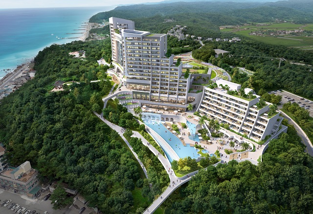 ▲ 리조트-서브 조감도.ⓒ울진군