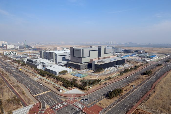 ▲ 송도국제도시 삼성바이오로직스 전경ⓒ인천경제청 제공