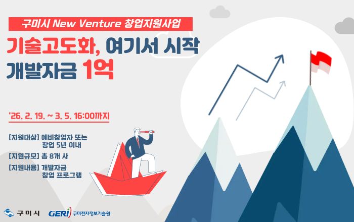 구미시, 유망 스타트업 집중 육성