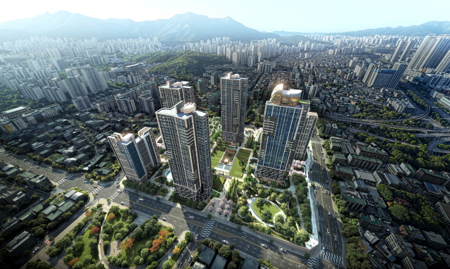 ▲ 힐스테이트 금정 센터포인트 조감도. ⓒ현대건설