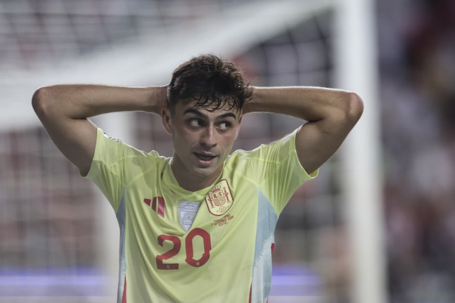 ▲ 스페인 대표팀 출신의 바르셀로나 페드리가 2026년 세계 최고의 미드필더 1위에 선정됐다.ⓒ연합뉴스 제공