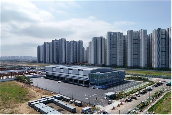 ▲ 인천항 스마트 공동물류센터 ⓒ인천항만공사 제공