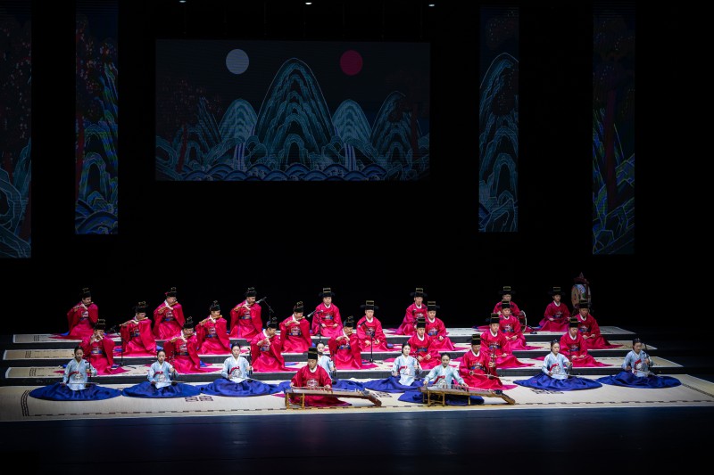 ▲ 국립국악원 설 공연 '설 마중 가세' 수제천.ⓒ국립국악원