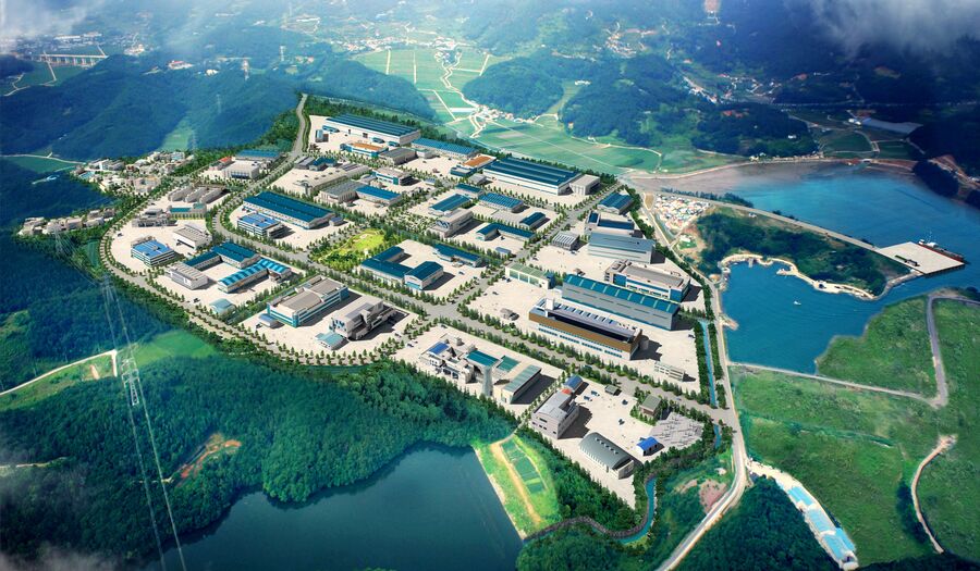 ▲ 대송산업단지 조감도ⓒ하동군