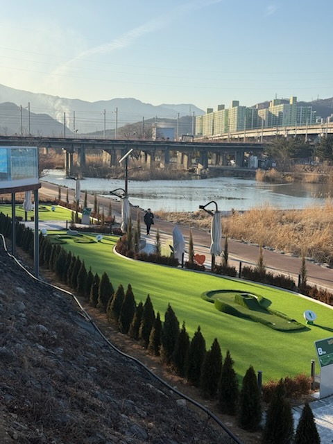 ▲ 9홀 미니골프장. ⓒ동해시