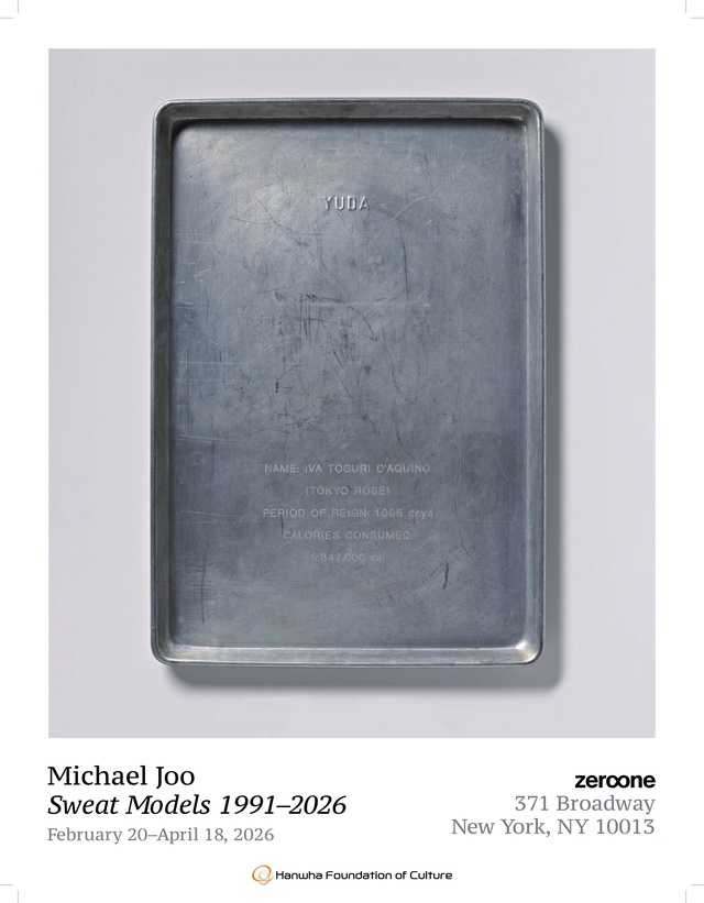 ▲ 마이클주 개인전 포스터.ⓒ한화문화재단